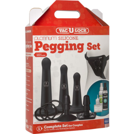 VACULOCK SILICONE PEGGING KIT NEGRO - 002