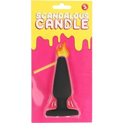 VELA - BUTT PLUG - NEGRO - 002