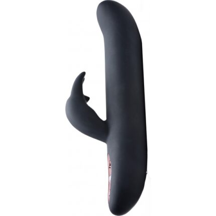 VIBRADOR 10X FLEXING RABBIT VIBRATOR - BLACK - 001