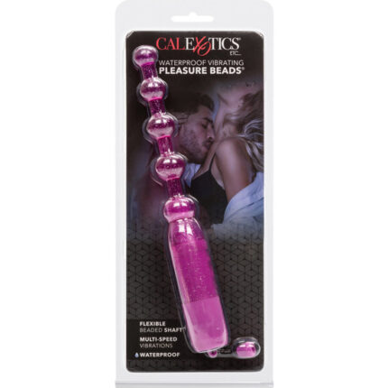 VIBRADOR ANAL PLEASURE BEADS MORADO - 002