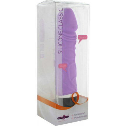VIBRADOR CLASICO ORIGINAL MORADO - 002