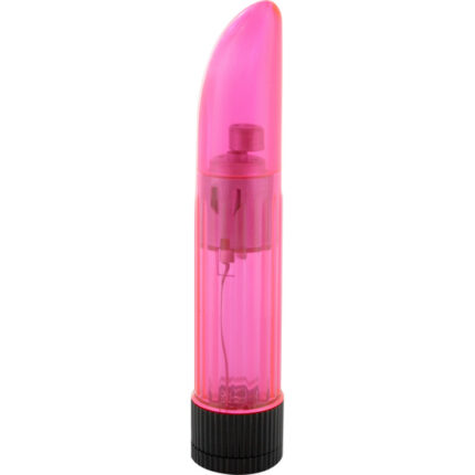 VIBRADOR DEDO DAMA TRANSPARENTE ROSA - 001