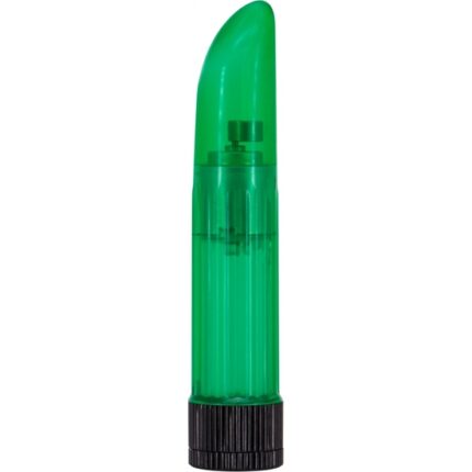 VIBRADOR DEDO DAMA TRANSPARENTE VERDE - 001