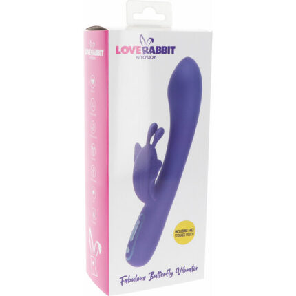 VIBRADOR FABULOUS BUTTERFLY - MORADO - 002
