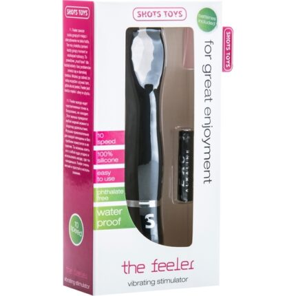 VIBRADOR FEELER NEGRO - 002