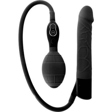 VIBRADOR HINCHABLE NEGRO - 001