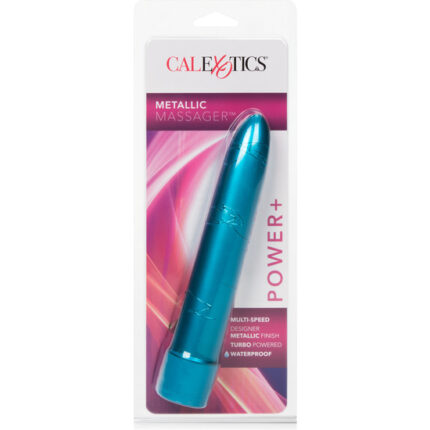 VIBRADOR METÁLICO AZUL - 002