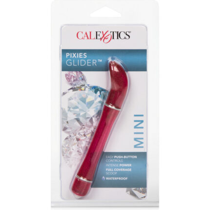 VIBRADOR PIXIES GLIDER PUNTO G - ROJO - 002