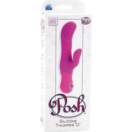 VIBRADOR RAMPANTE THUMPER G - ROSA - 002