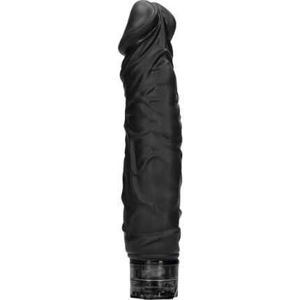 VIBRADOR REALISTA 10 VELOCIDADES 24X5CM - NEGRO - 001