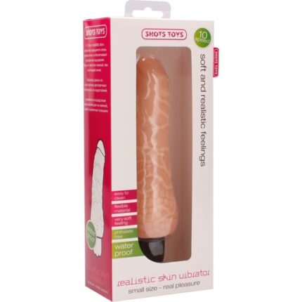 VIBRADOR REALISTICO TACTO REAL PEQUEÑO NATURAL - 002