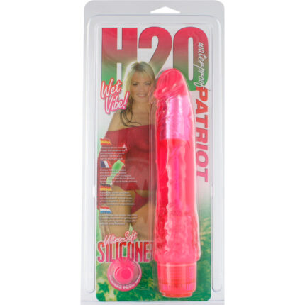 VIBRADOR WATERPROOF PATRIOT - ROSA - 002