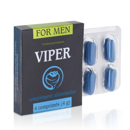 VIPER PARA HOMBRE 4 COMPRIMIDOS - 001