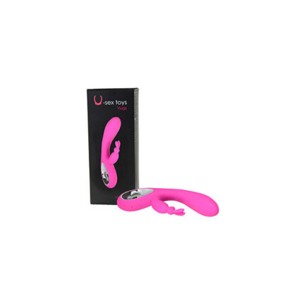 VUGS VIBRADOR VAGINAL CON ESTIMULACIÓN CLÍTORIS - 001