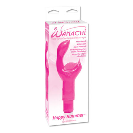 WANACHI HAPPY HUMMER VIBRADOR MULTI VELOCIDAD ROSA - 002
