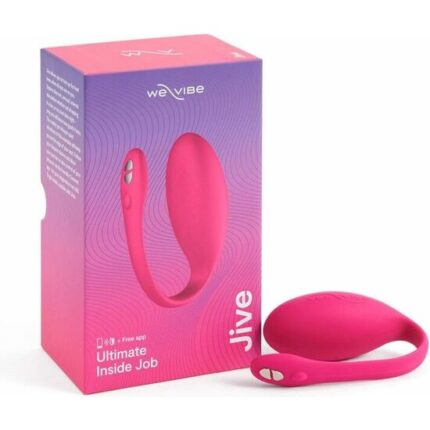 WE-VIBE JIVE HUEVO VIBRADOR PARA PAREJAS CON CONTROL REMOTO ROSA - 001