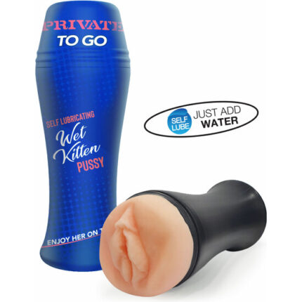 WET KITTEN SELF LUBE TO GO-MASTURBADOR VAGINA - 001