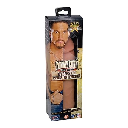 WILDFIRE CELEBRITY SERIES TOMMY GUNN EXTENSIÓN PENE CON SUCCIÓN - 002