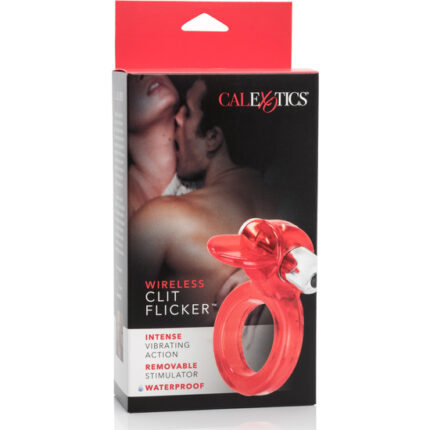 WIRELESS CLIT FLICKER - ANILLO VIBRADOR ROJO - 002