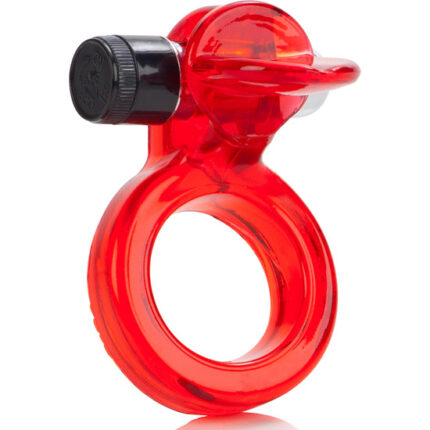 WIRELESS CLIT FLICKER - ANILLO VIBRADOR ROJO - 001