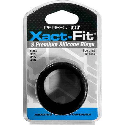 XACT FIT KIT 3 ANILLOS DE SILICONA - 3.5 CM