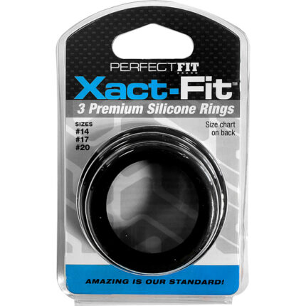 XACT FIT KIT 3 ANILLOS DE SILICONA - 3.5 CM