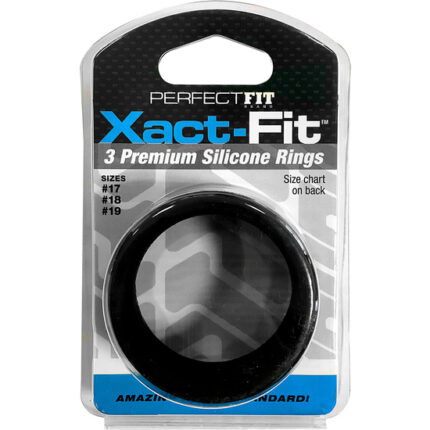 XACT FIT KIT 3 ANILLOS DE SILICONA - 4 CM