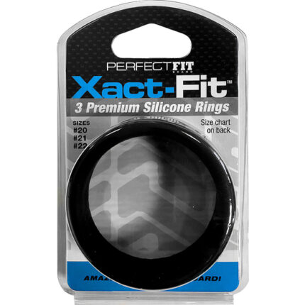 XACT FIT KIT 3 ANILLOS DE SILICONA - 5 CM