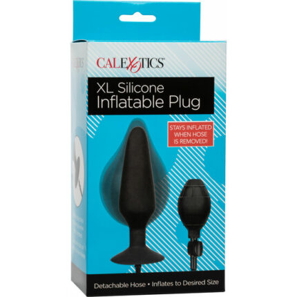 XL SILICONE INFLATABLE ANAL PLUG - 002