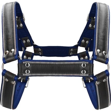Z SERIES ARNÉS PARA EL  PECHO BULLDOG - NEGRO/AZUL - 002