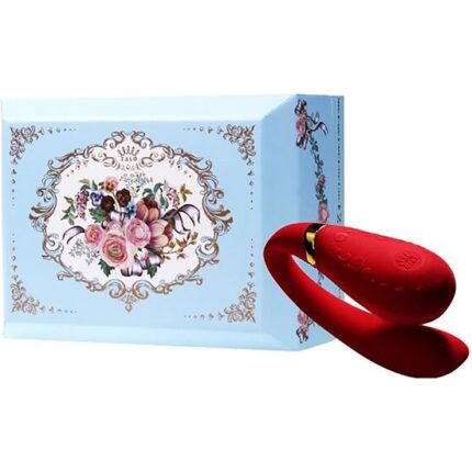 ZALO FANFAN BRIGHT VIBRADOR PAREJAS ROJO - 002