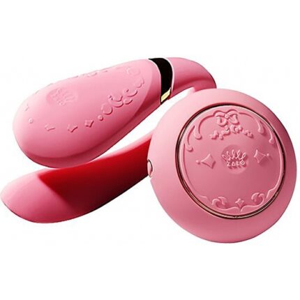 ZALO FANFAN BRIGHT VIBRADOR PAREJAS - ROSA - 001