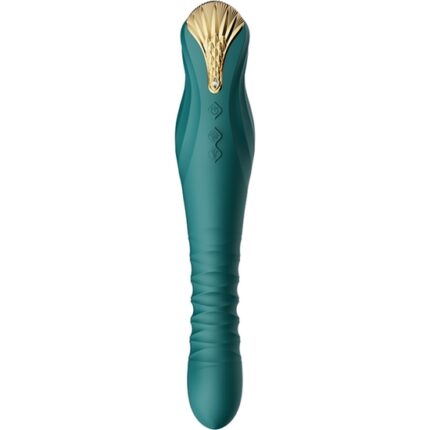 ZALO KING VIBRADOR - VERDE TURQUESA - 001