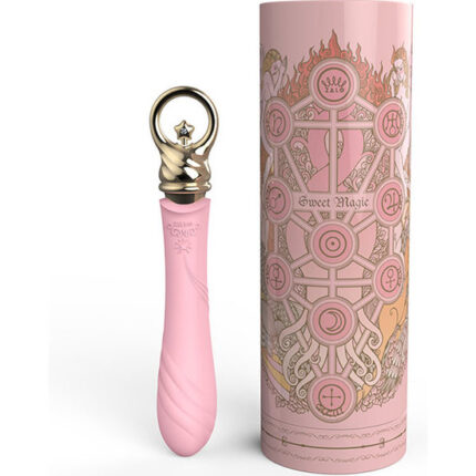 ZALO SWEET MAGIC COURAGE MASAJEADOR PUNTO G CON CALOR - ROSA - 001
