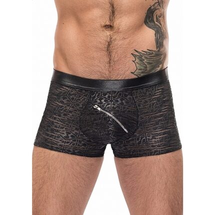 ZIP POUCH BOXER - NEGRO - 001