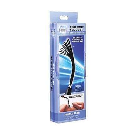 ZS TWILIGHT LÁTIGO DE SILICONA ACCESORIO E-STIM - 002
